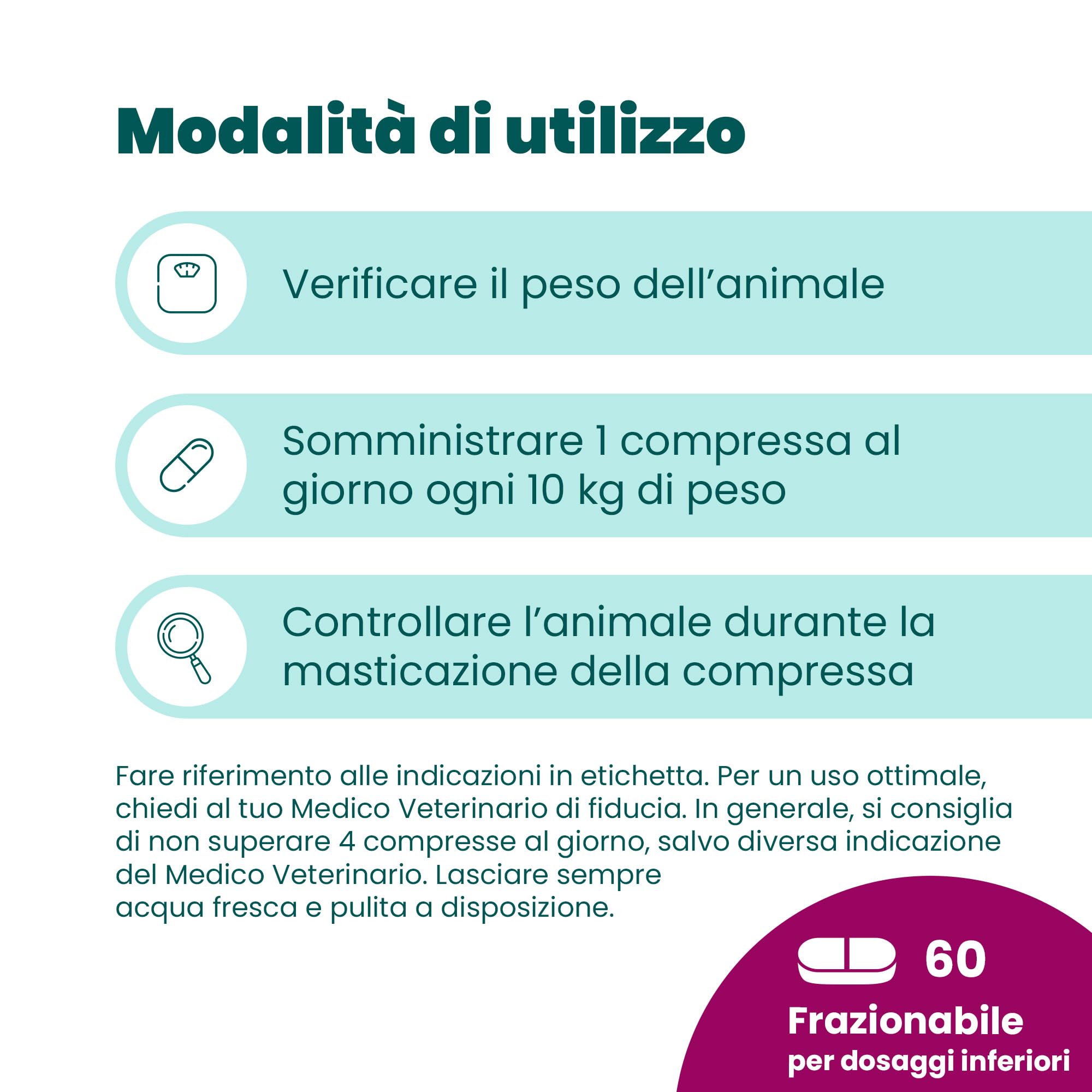 Camon HelpAge Vet integratore cani 60 compresse neutro