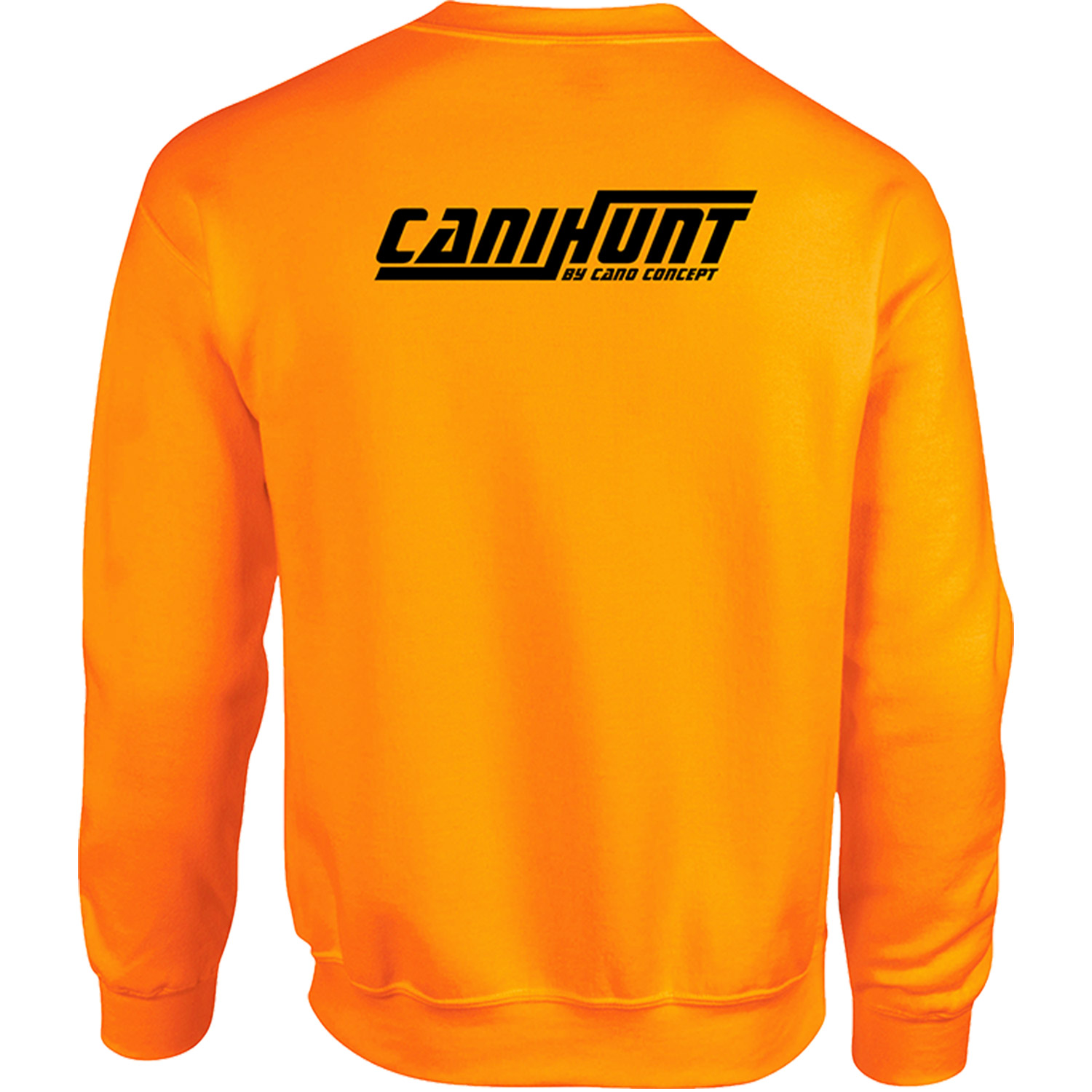 Canihunt felpa unisex alta visibilità arancione fluo