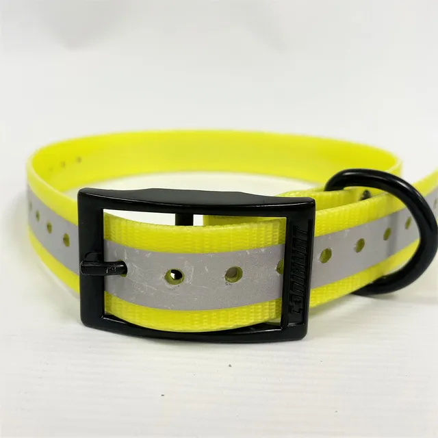 Canihunt X-Treme collare per cane giallo riflettente usato