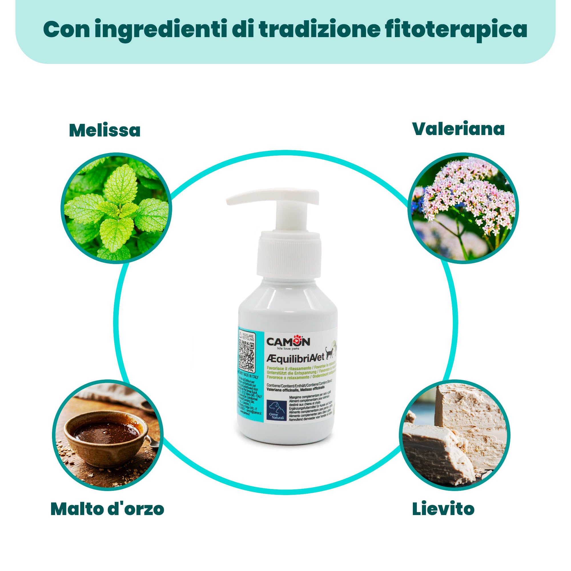 Camon Protection Aequilibriavet sospensione orale 100 g rilassante