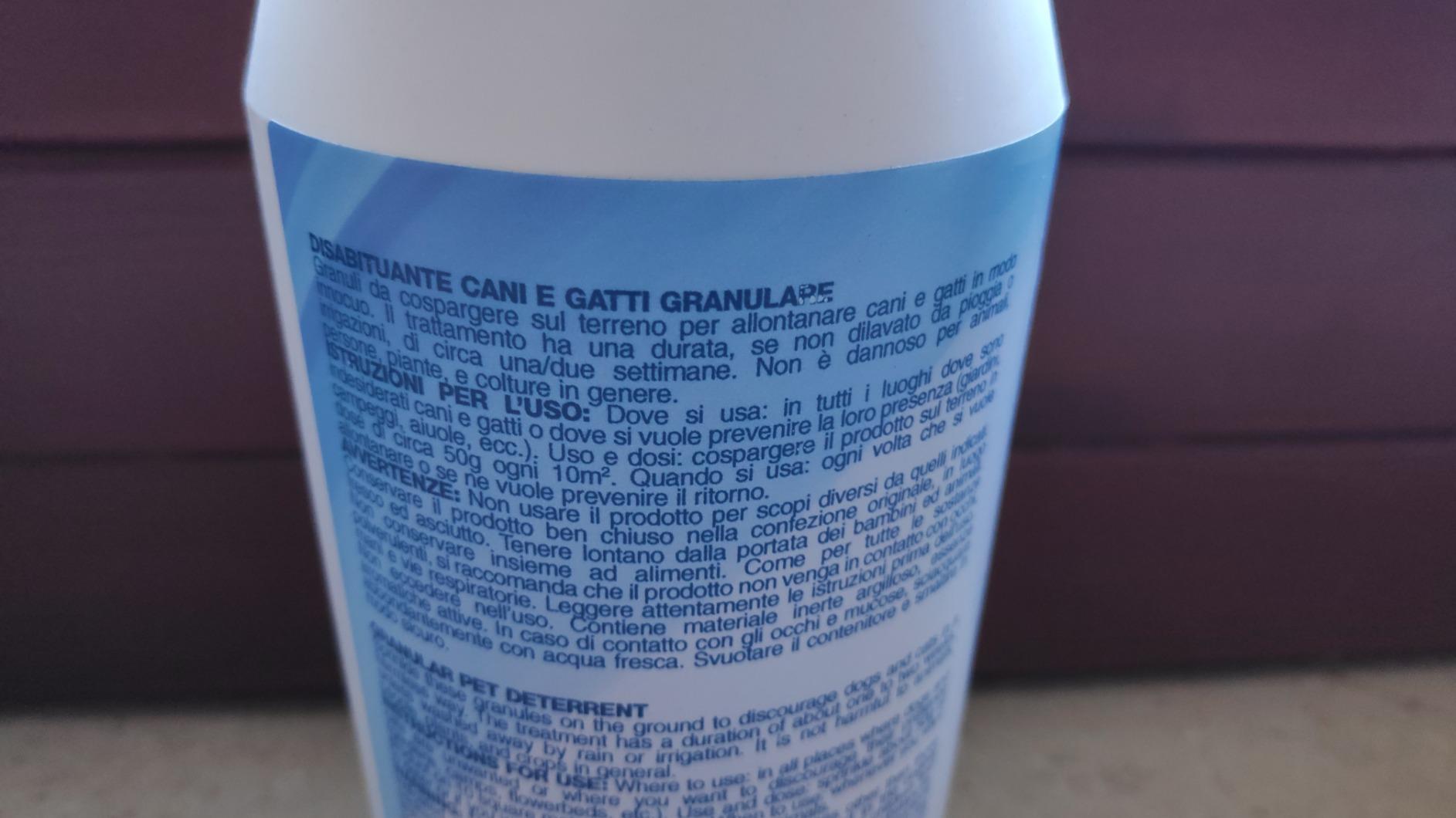 Camon Disabituante Granulare Cani Gatti Esterno 1 L