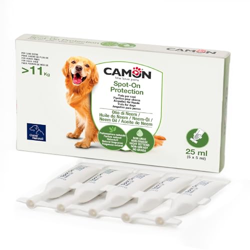 Camon Protection Spot-On fiale cani >11kg 5x5ml olio di neem