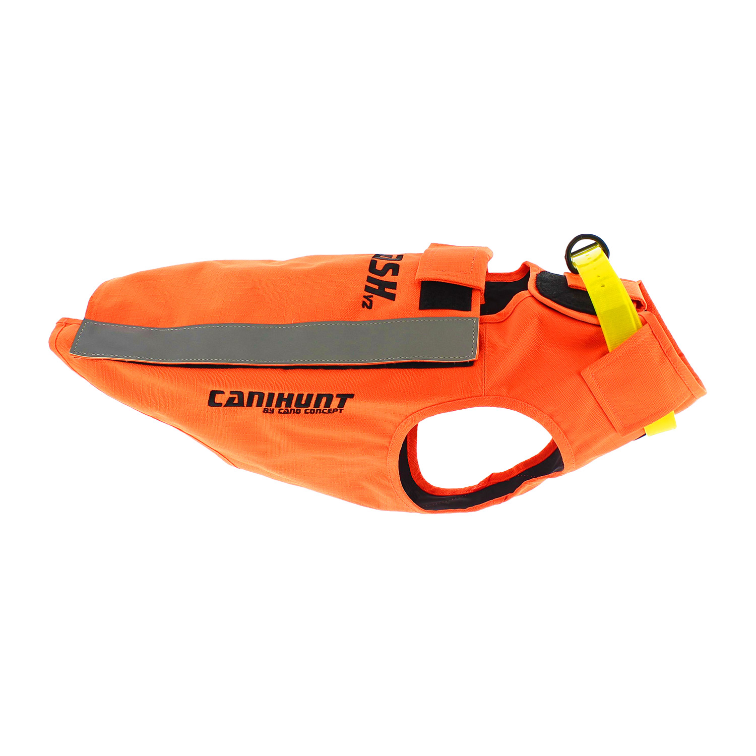 Canihunt Flash V2 gilet segnaletico per cani arancione