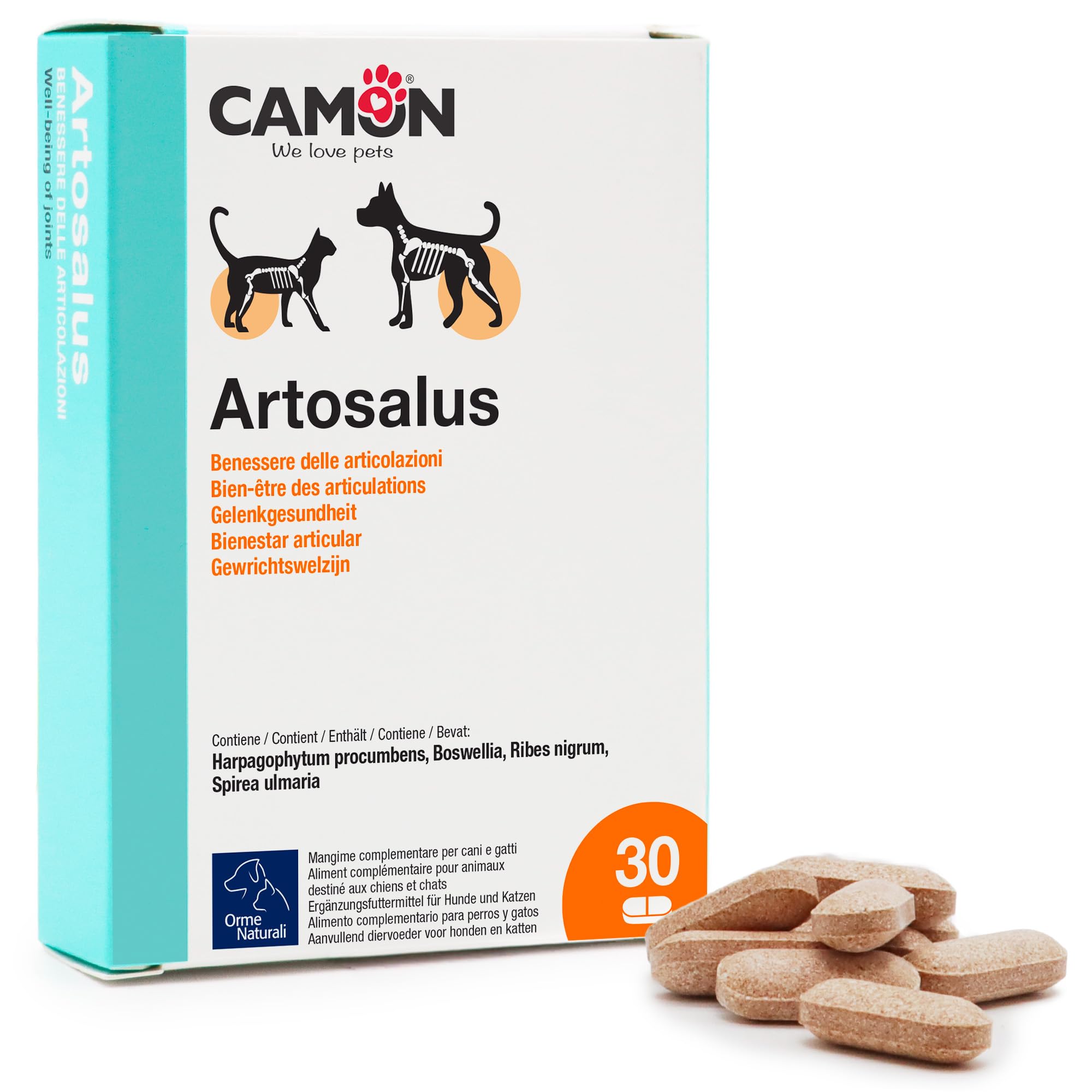 Camon Artosalus Articolazioni Cani Gatti 30 Compresse
