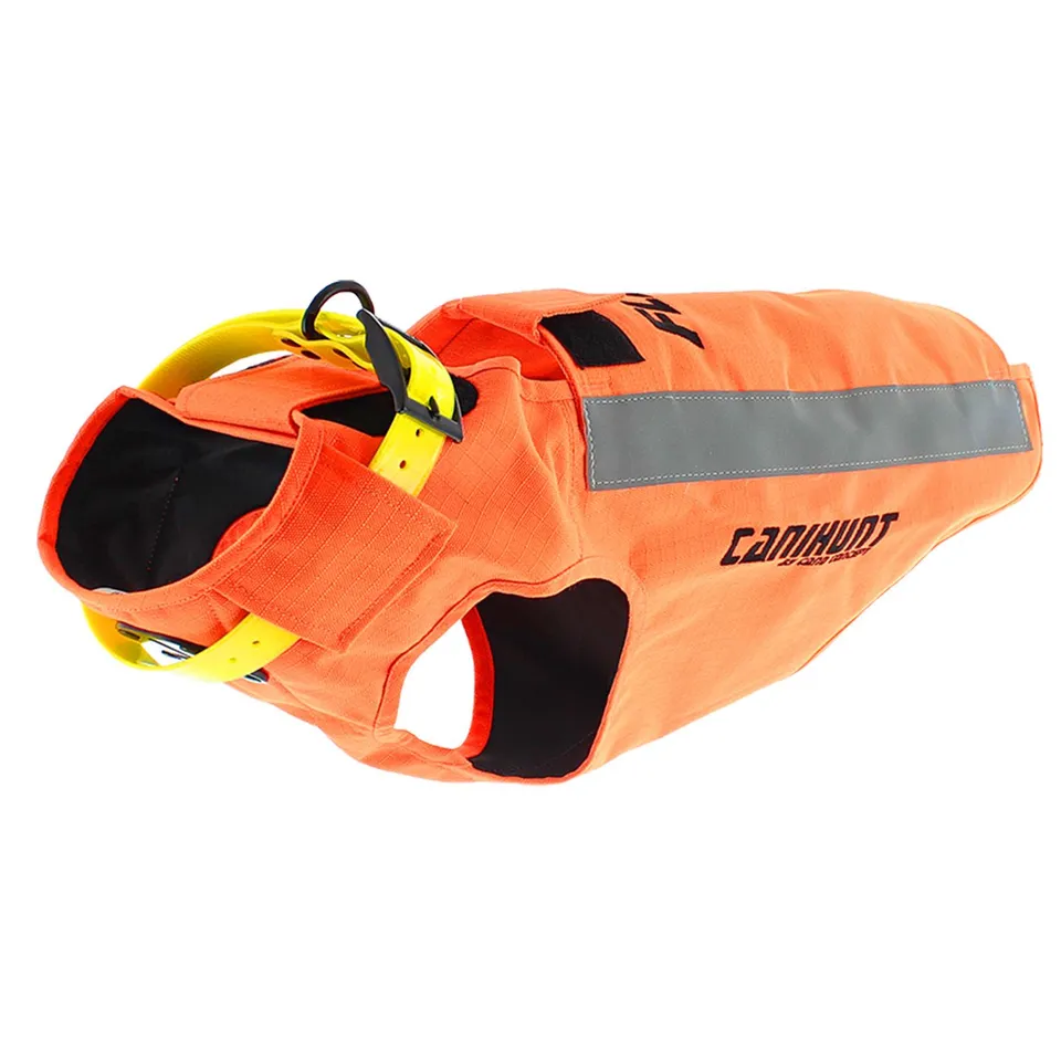 Canihunt Flash V2 gilet segnaletico per cani arancione