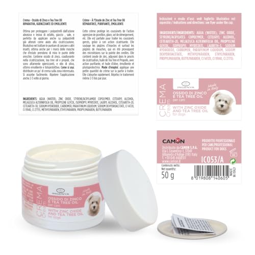 Camon Crema Polpastrelli Cane 50g Zinco e Tea Tree