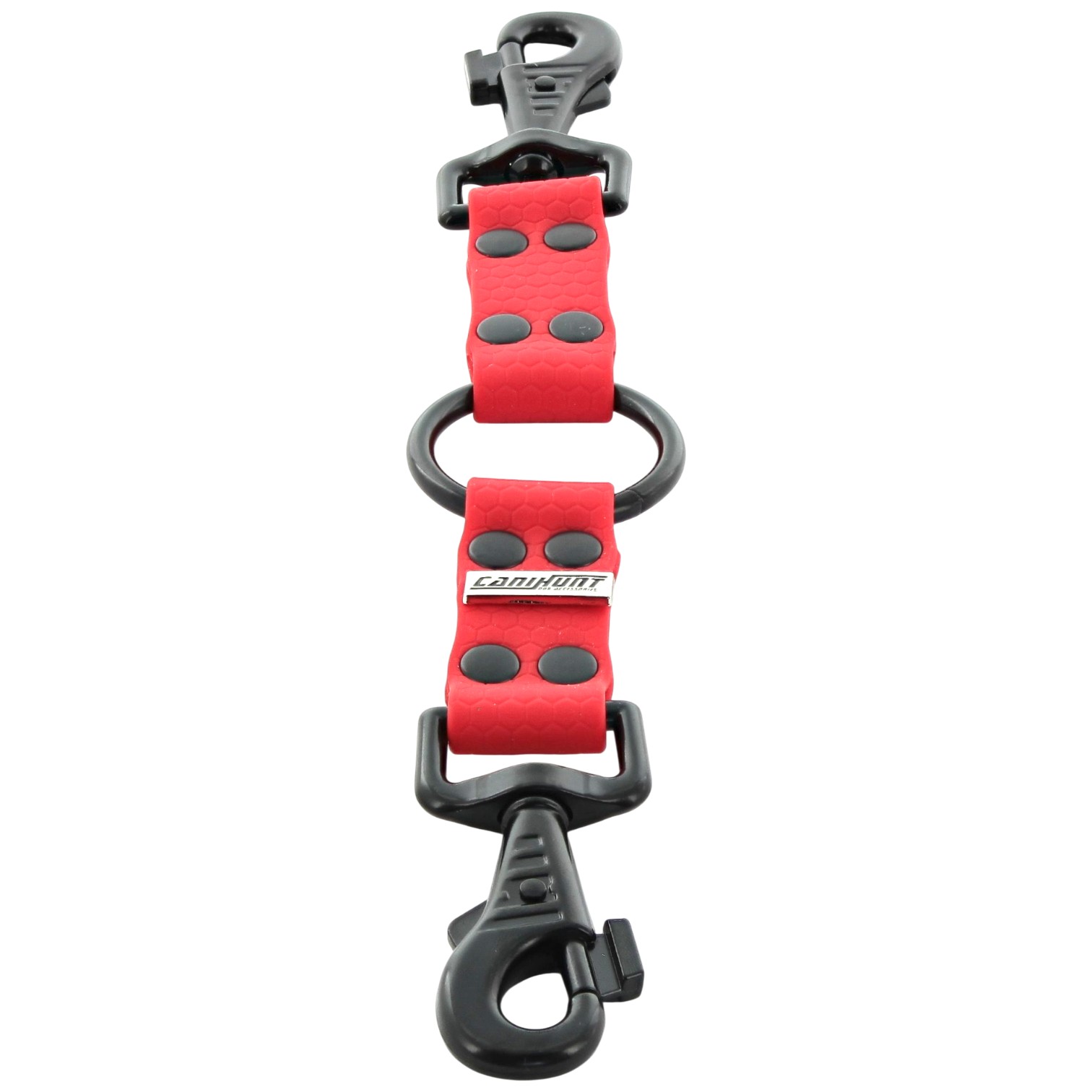 Canihunt Hexa Accoppiatore 2 Cani Corto 15 cm 25 mm Impermeabile