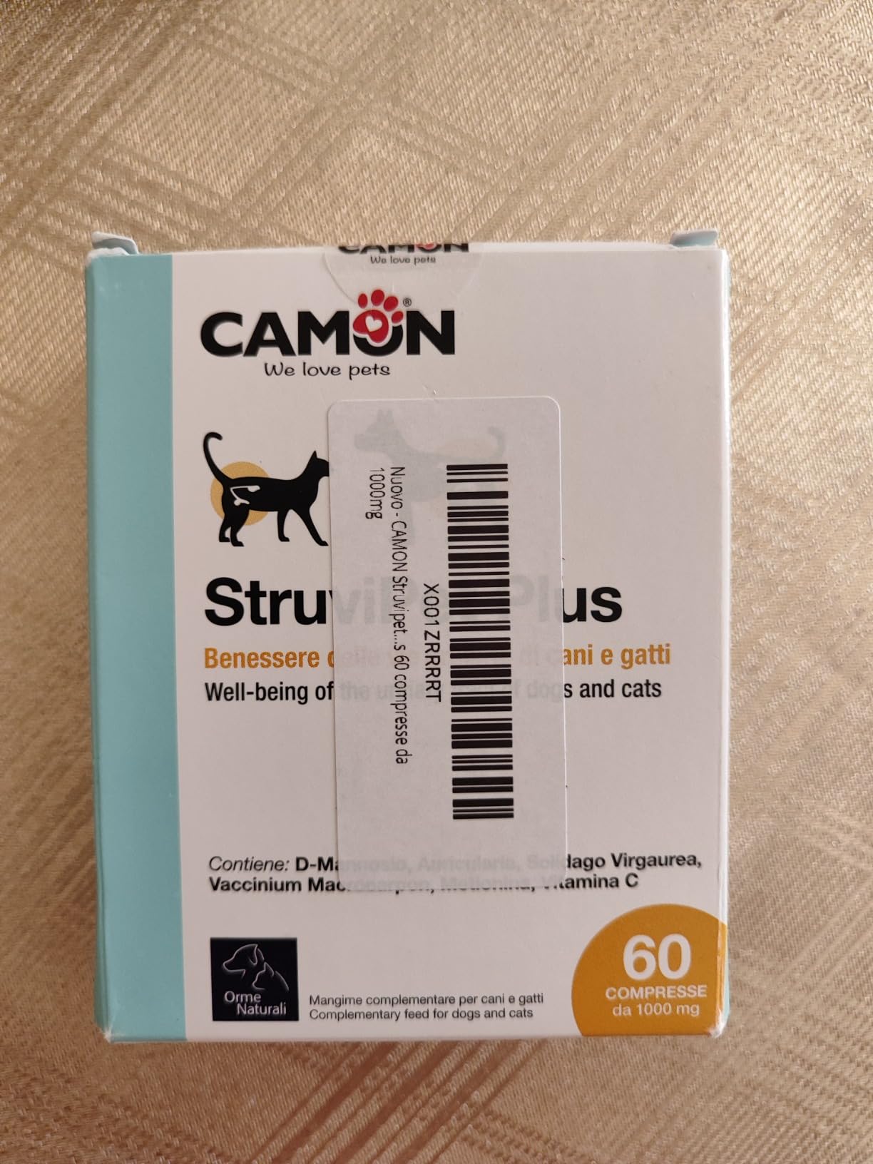 Camon StruviPet Pasta Vie Urinarie Cani e Gatti 100 g