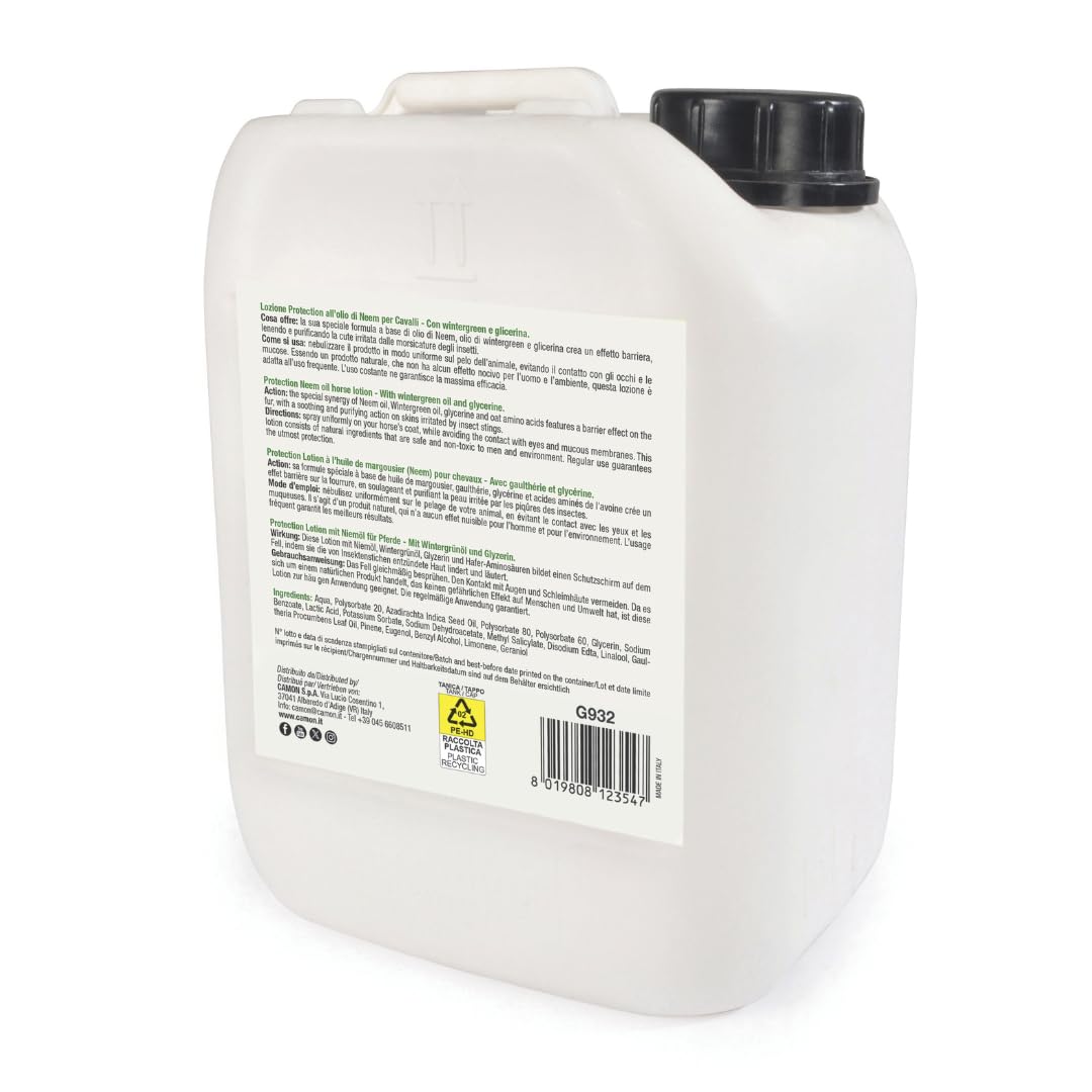 Camon Protection lozione cavallo neem 5 L antinsetti