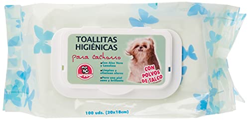 Arppe Salviettine Igieniche Talco per Cuccioli 100 Pezzi