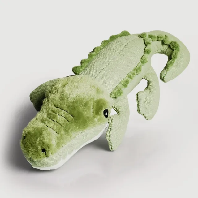 Ne&No Kris coccodrillo giocattolo cani 36 cm squittio
