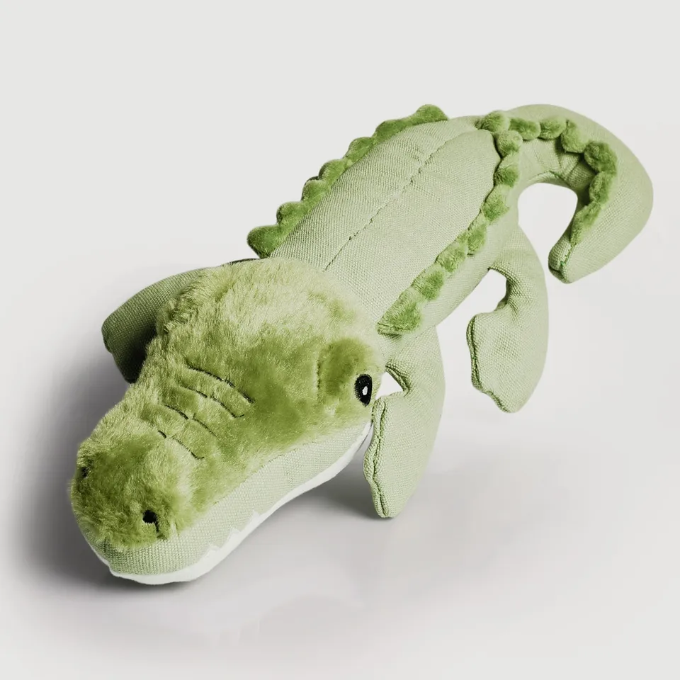 Ne&No Kris coccodrillo giocattolo cani 36 cm squittio
