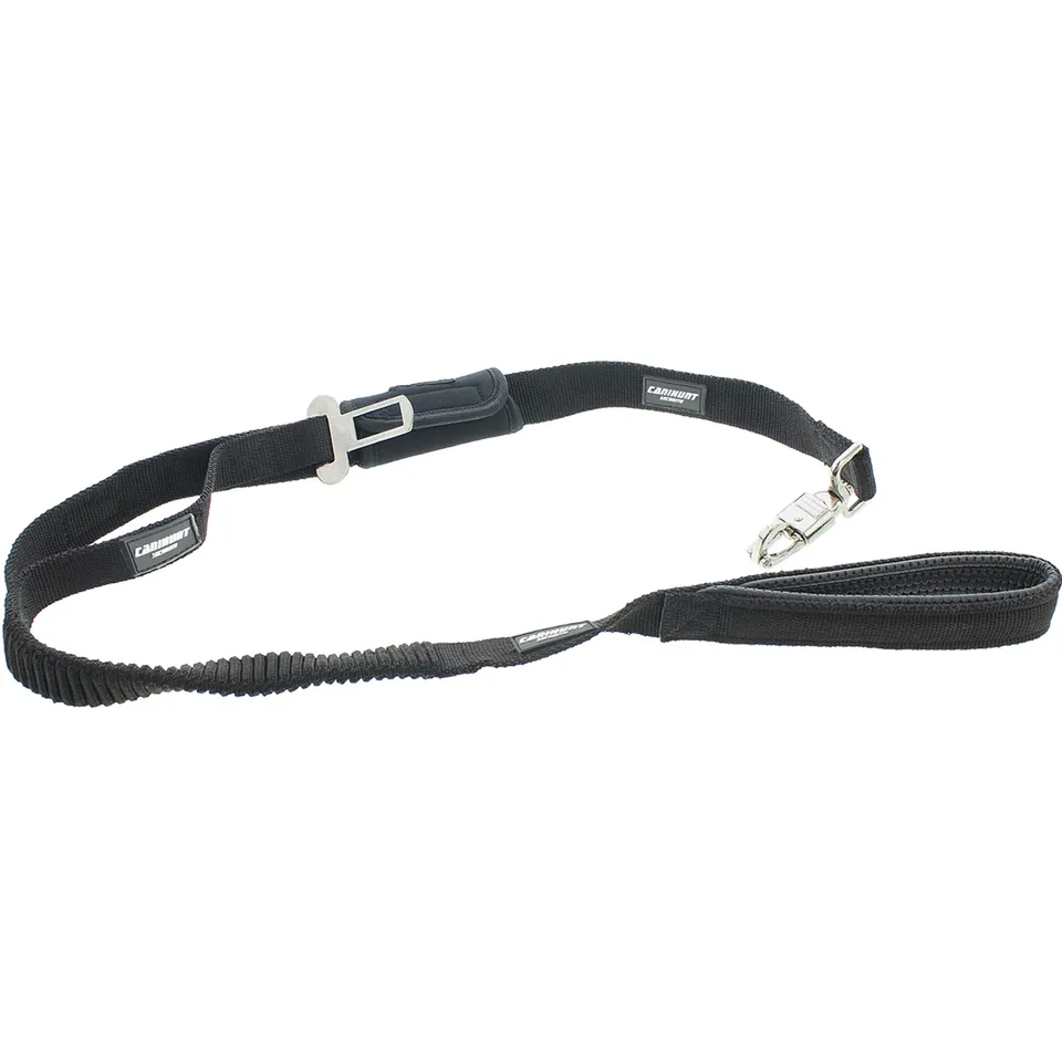 Canihunt Security Tactical guinzaglio elastico 110-135 cm nero