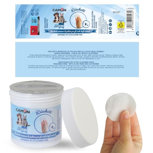 Camon Protection Dischetti Pulizia Occhi 100pz aloe vera