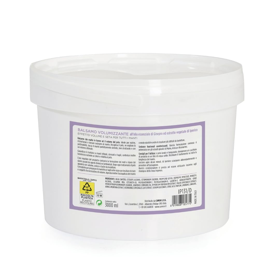 Camon Balsamo Idratante Cani Gatti Oliva 3 L
