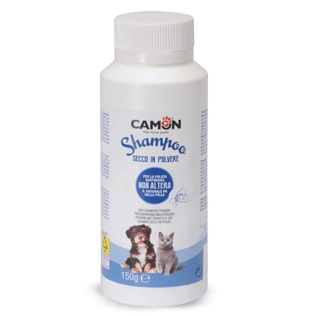 Camon Shampoo Secco Polvere Cani Gatti 150g Fresco