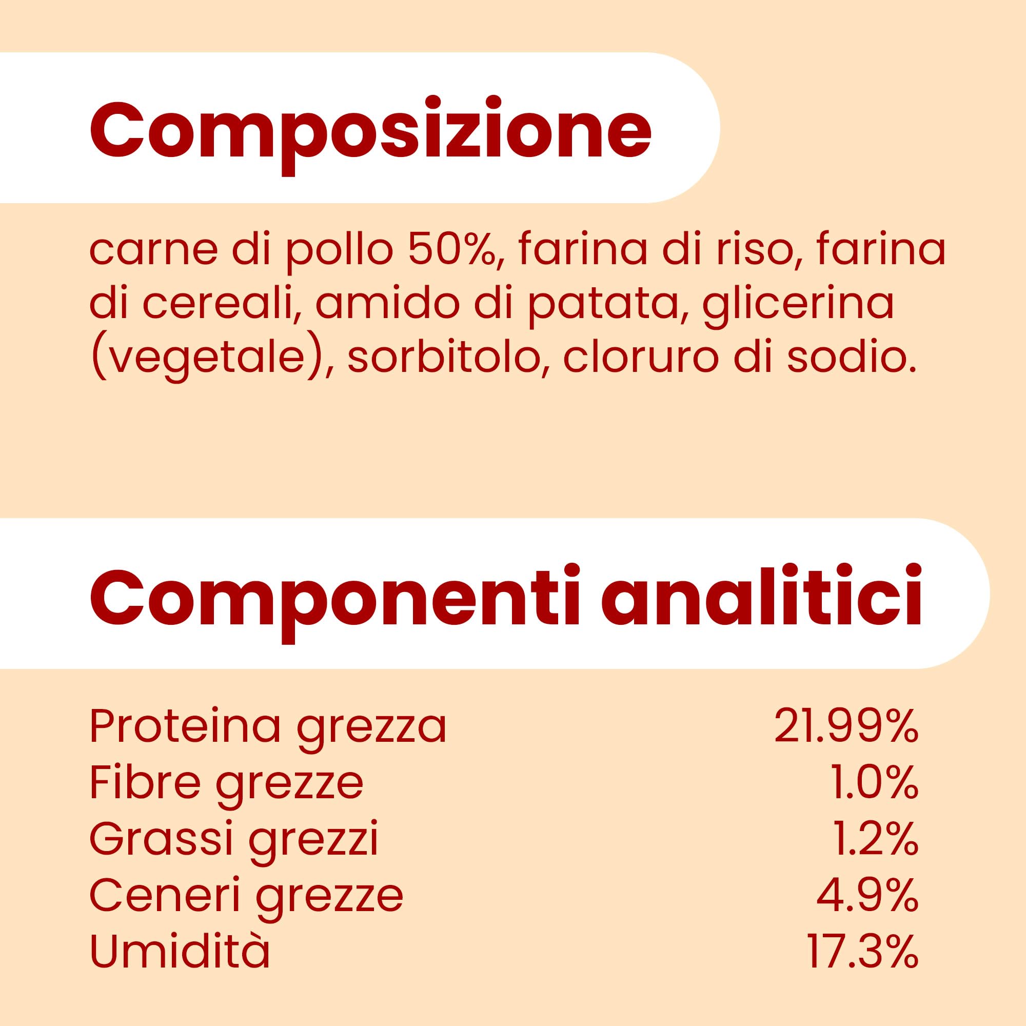Camon Treats Snack Ossicini Pollo Cani Adulti Maxi 300 g