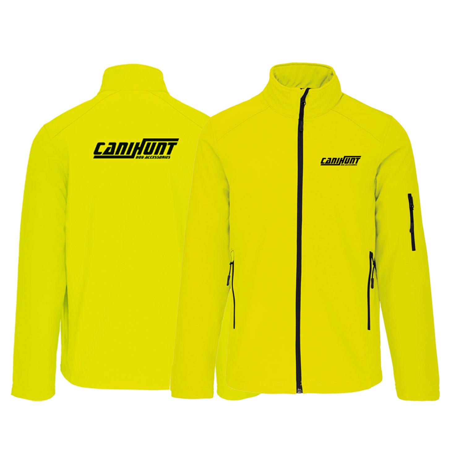 Canihunt Softshell giacca uomo impermeabile arancione
