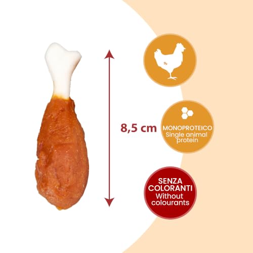 Camon Treats Snacks coscette pollo 100 g snack cane