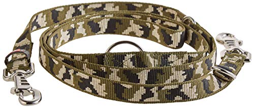 Arppe 195682020540 guinzaglio nylon mimetico 200 cm x 2 cm