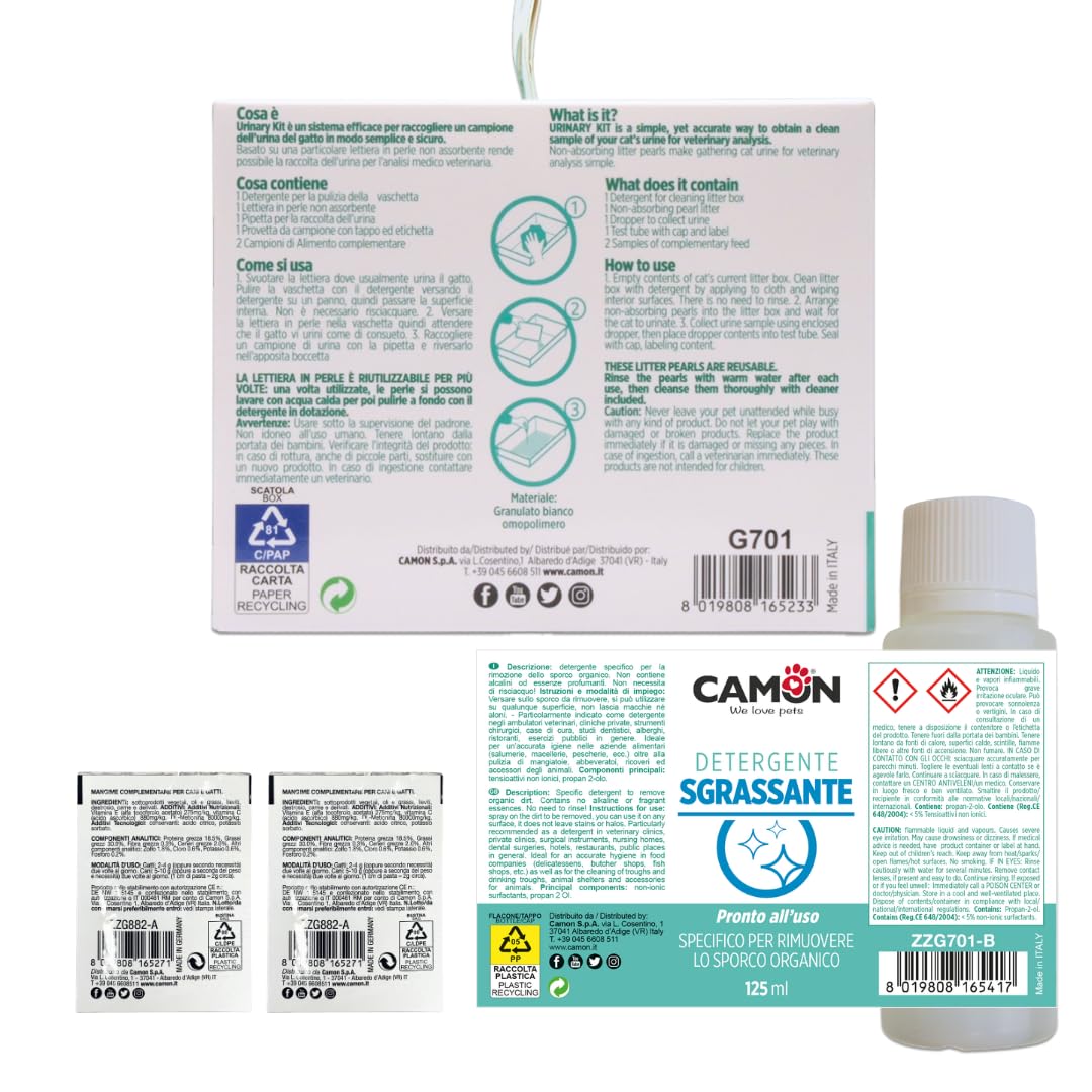 Camon Urinary Kit Raccolta Urine Gatto Riutilizzabile