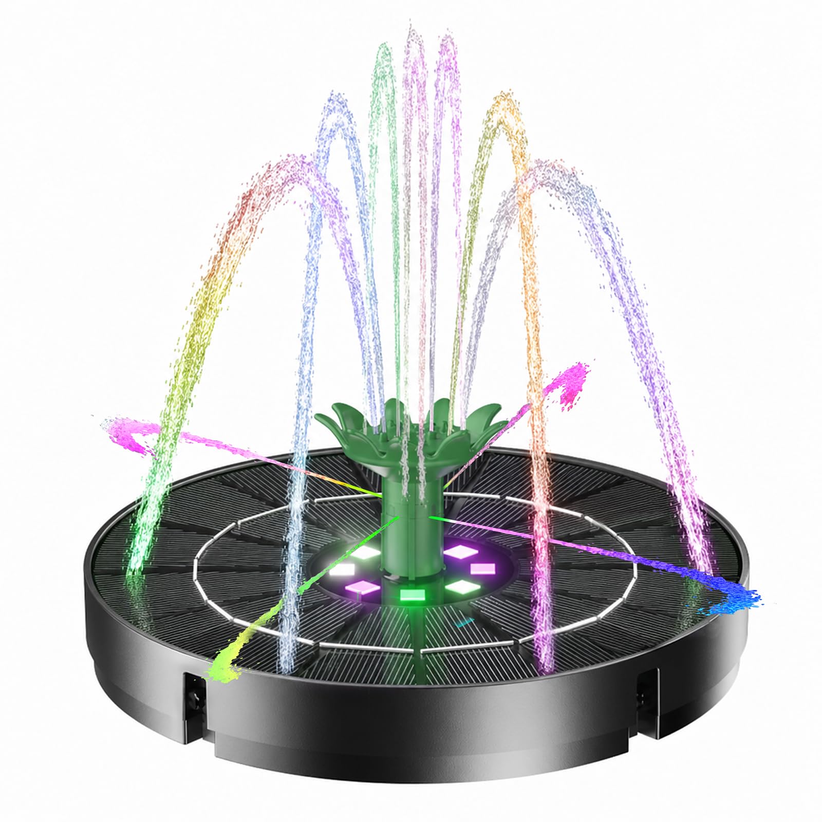Marchul Fontana Solare Uccelli 3,5W Pompa LED 2200mAh