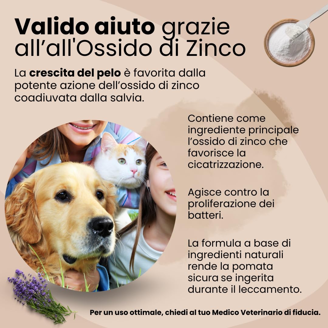Camon Pomata Lenitiva 100g Cani Gatti Ossido Zinco