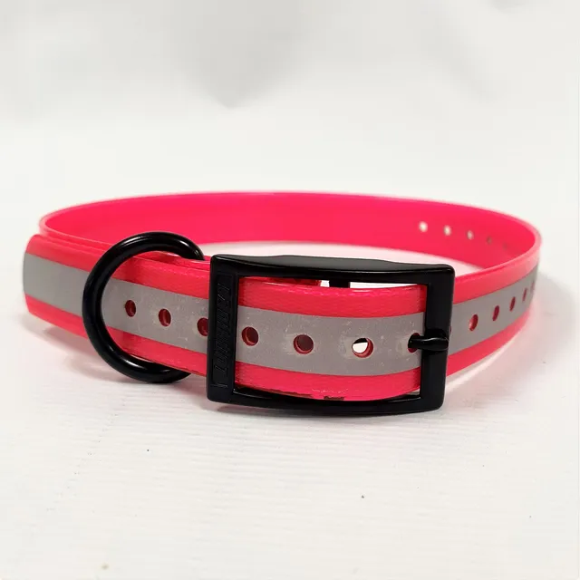 Canihunt X-Treme collare cane catarifrangente rosa usato