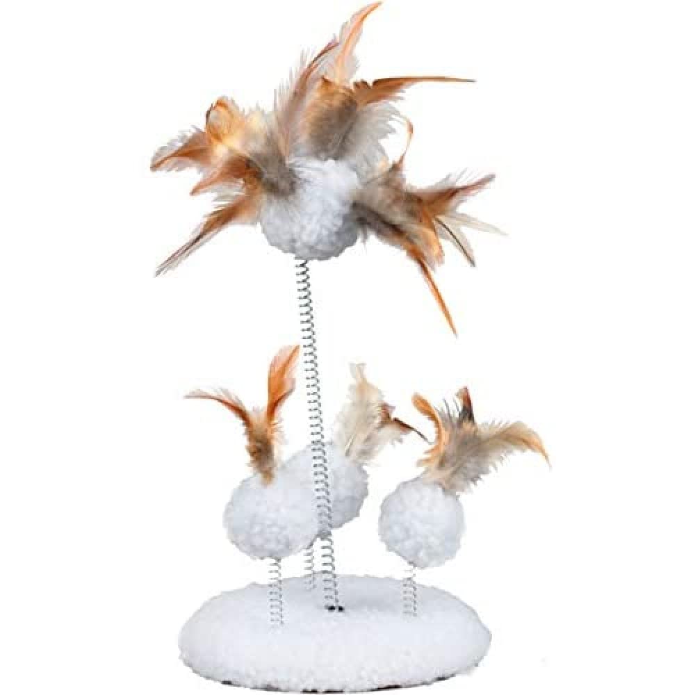 Arppe 3045102000 giocattolo gatto piume uccello