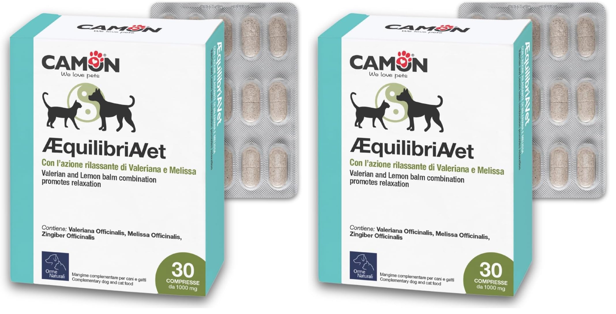 Camon Aequilibriavet 30 Compresse per Cani e Gatti