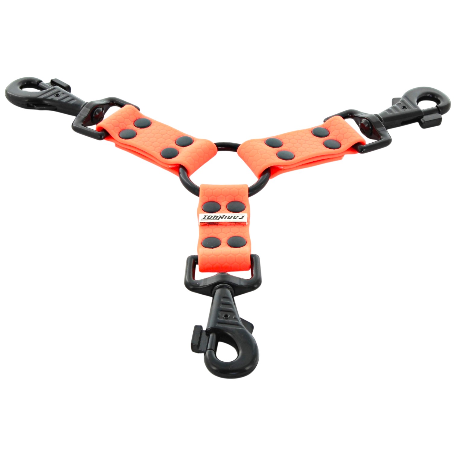 Canihunt Hexa divisore per 3 cani corto 15 cm