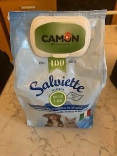 Camon Salviettine Maxiformato 100pz Muschio Aloe 5 Confezioni