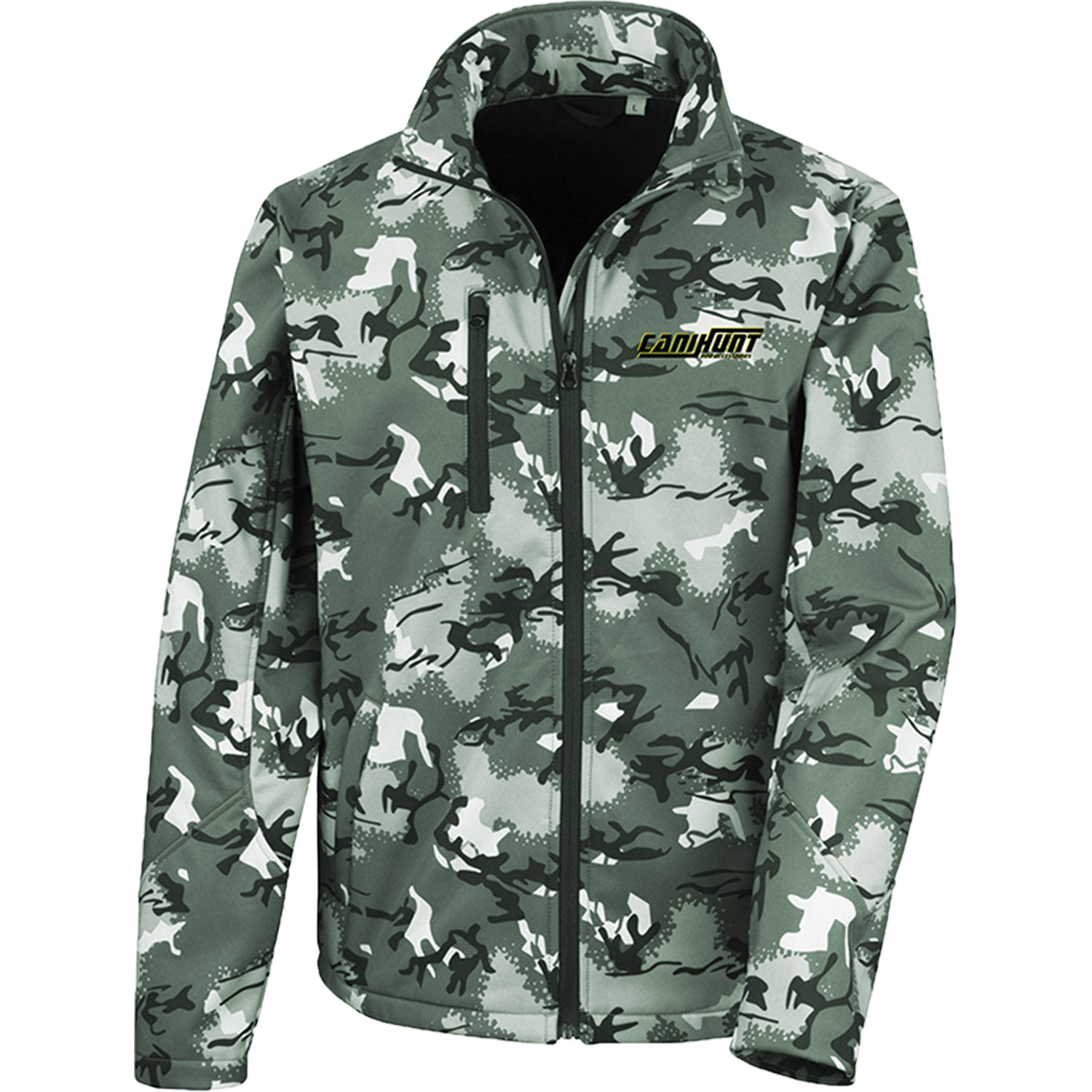 Canihunt Softshell giacca uomo impermeabile arancione