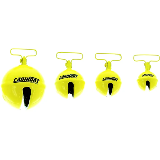 Canihunt Grelot Campanaccio Cane Giallo Fluo Passante 25 mm