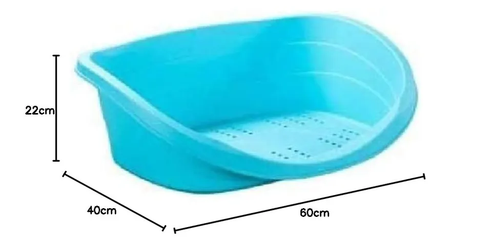 Arppe Zen 1566011000 Lettino Plastica Blu Taglia M