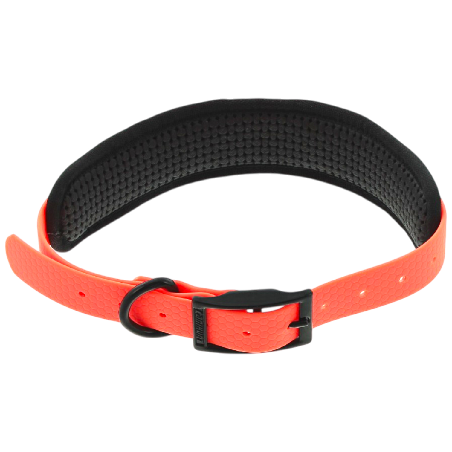 Canihunt Made in France PVC collare 25 mm x 65 cm arancione