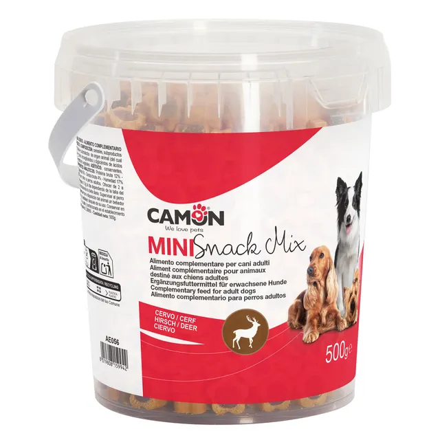 Camon Mini Snacks Mix stelle cervo snack cane 500 g