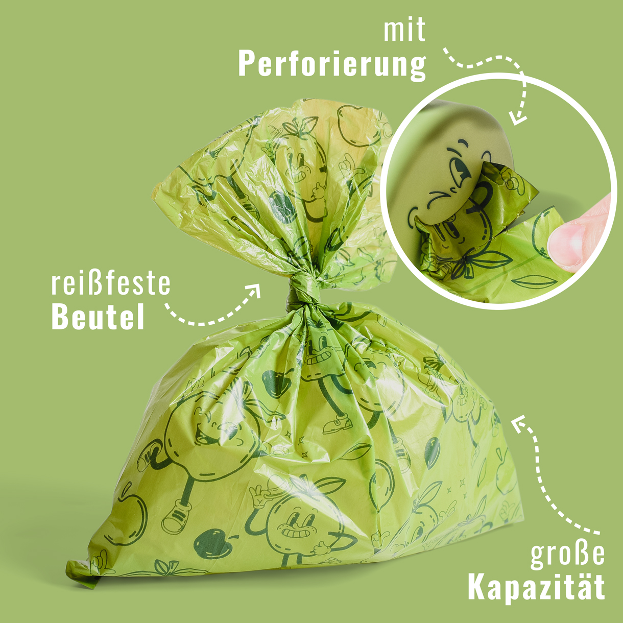 Ne&No sacchetti cane profumati con dispenser 105 pz