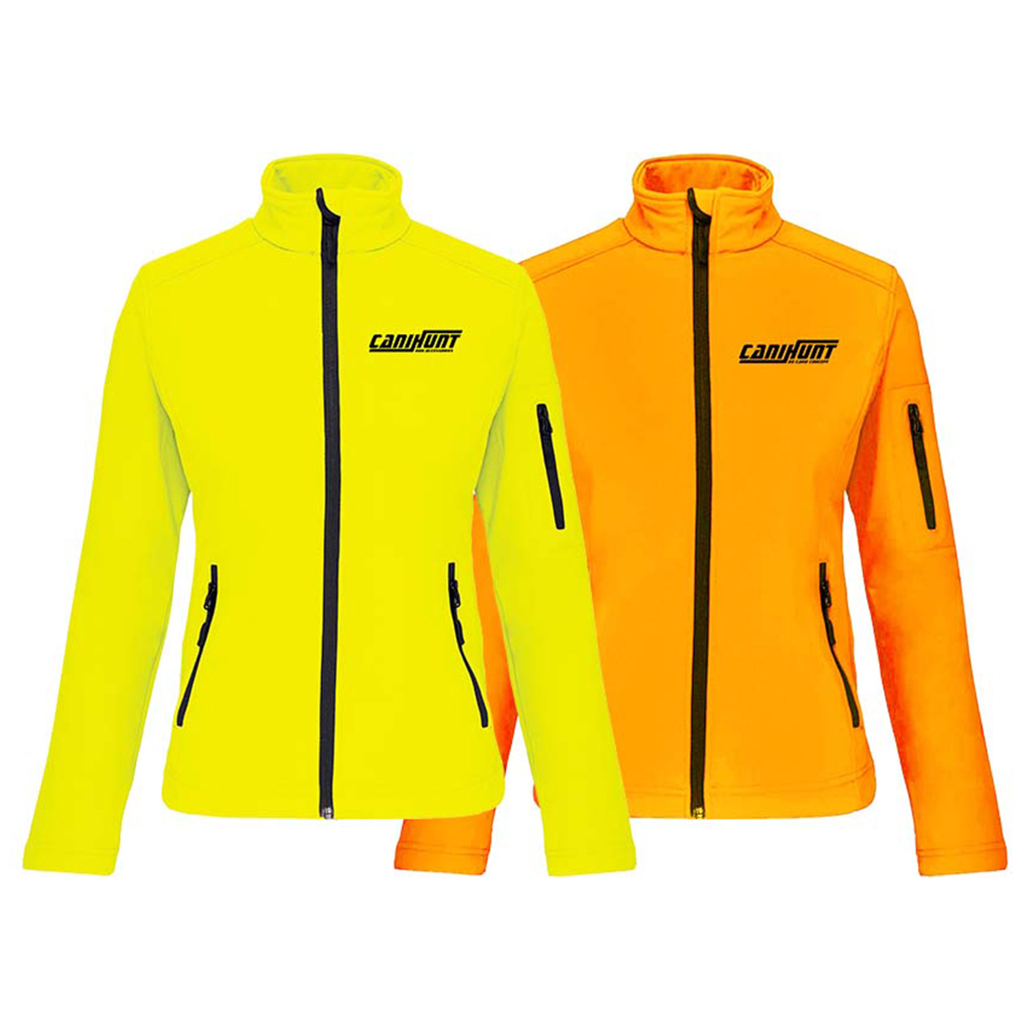 Canihunt Softshell giacca donna impermeabile alta visibilità