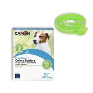 Camon Barriera Neem collare cane M 60 cm 4 pezzi