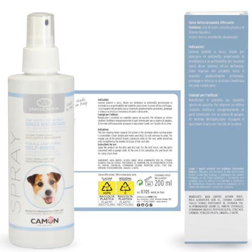 Camon Shampoo Autosciacquante cani 200ml al neem