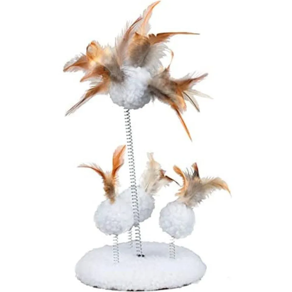 Arppe 3045102000 giocattolo gatto piume uccello