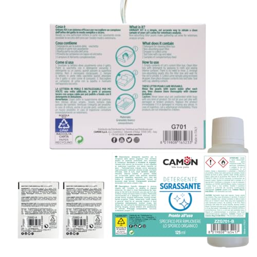 Camon Urinary Kit Raccolta Urine Gatto Riutilizzabile