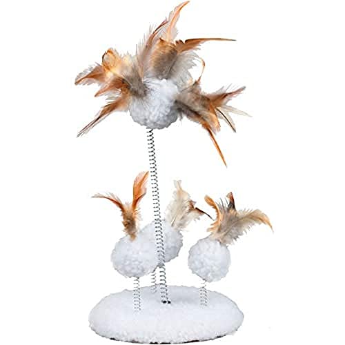 Arppe 3045102000 giocattolo gatto piume uccello