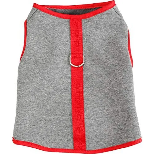 Arppe Hoodie 195790020168 felpa cane grigio rosso