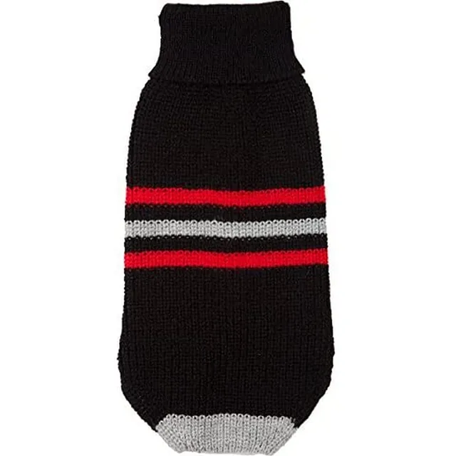 Arppe Pista 2676011509 maglione cane nero grigio rosso XXXXS