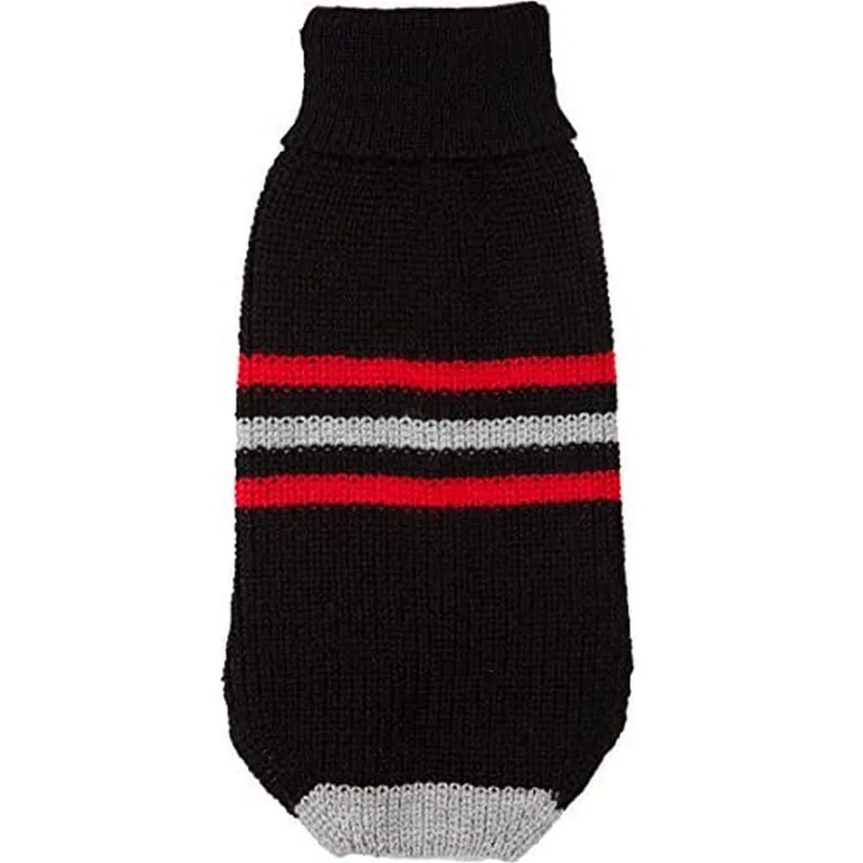 Arppe Pista 2676011509 maglione cane nero grigio rosso XXXXS
