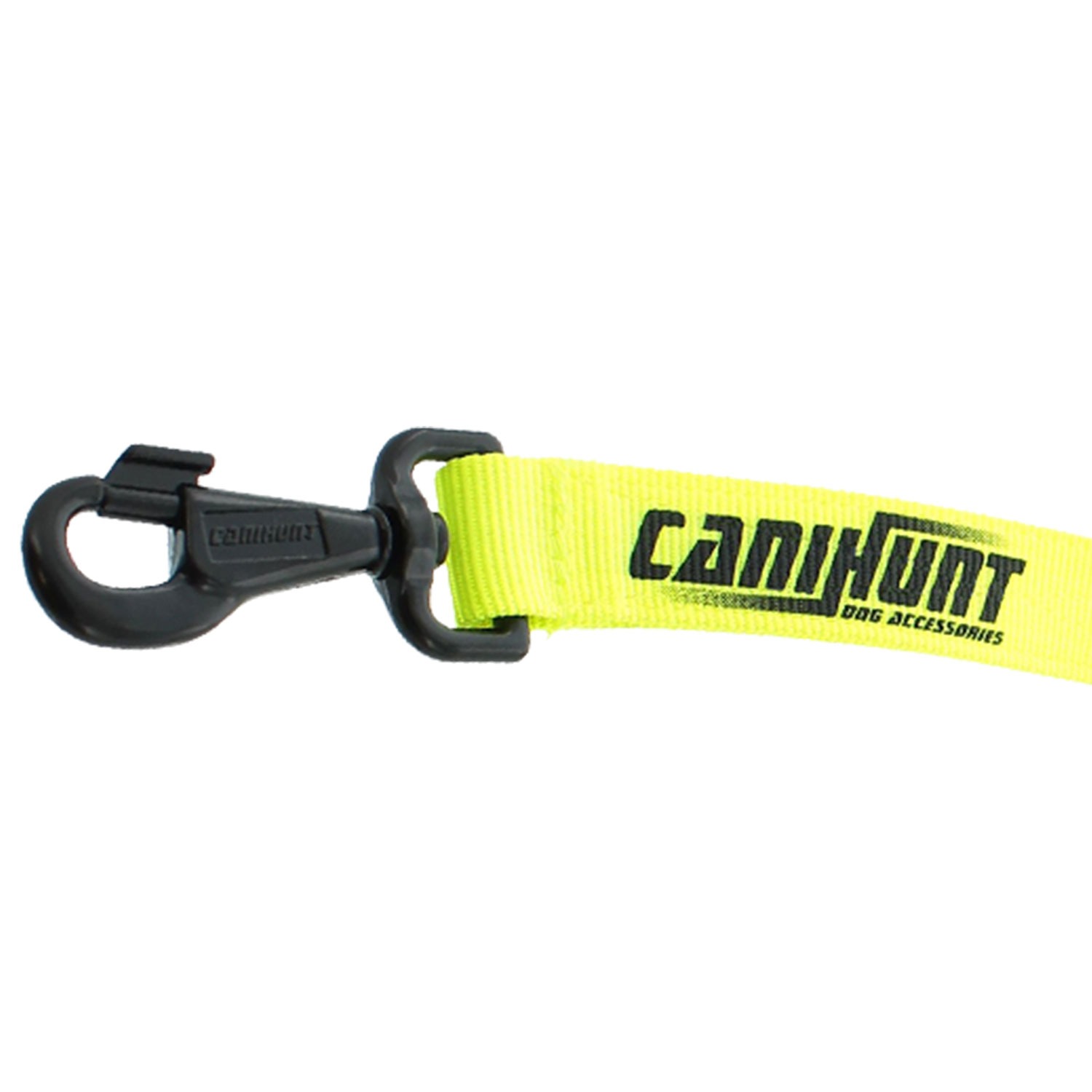 Canihunt Hunter Lunghina Cane Piatta 30 mm Gialla Fluo 5 m