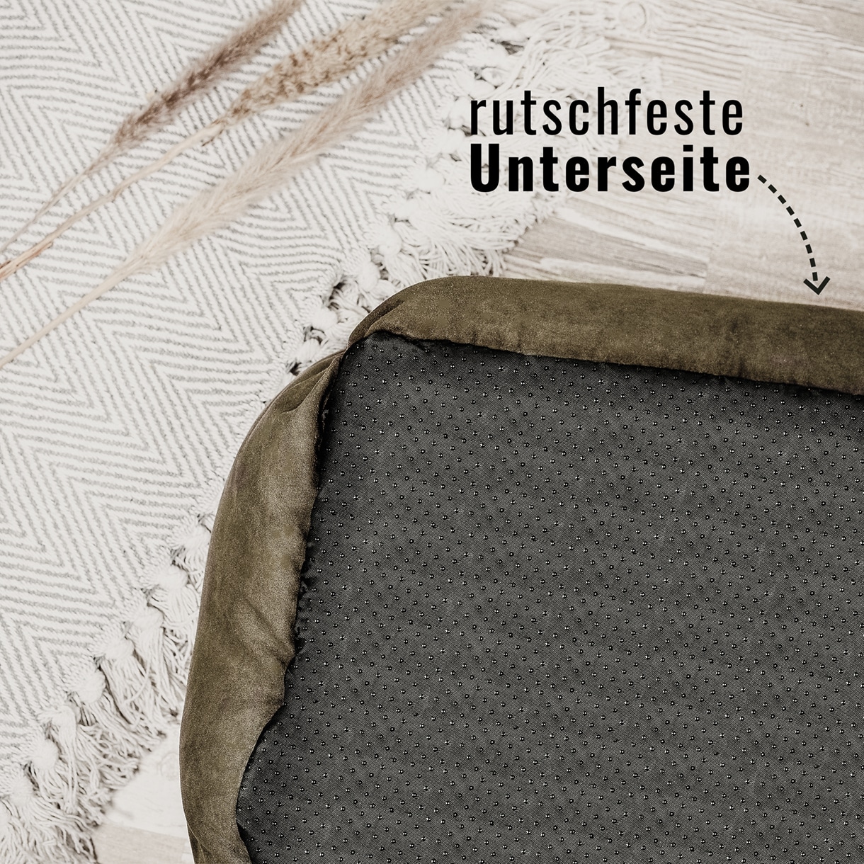 Ne&No cuccia reversibile estate inverno con cuscino