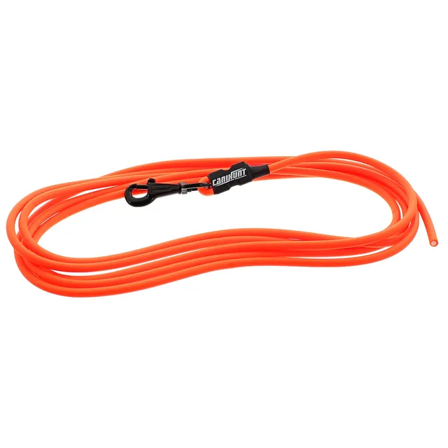 Canihunt X-Treme lunghina cane PVC arancione 10 m
